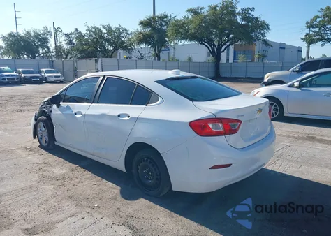 2017 Chevrolet Cruze Lt Auto z USA, uszkodzony, nr VIN 1G1BE5SM1H7101194